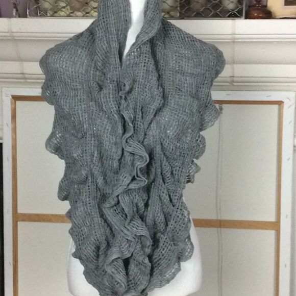 Cecico lacy crochet elasticized Infinity scarf❤️SALE - Picture 3 of 6